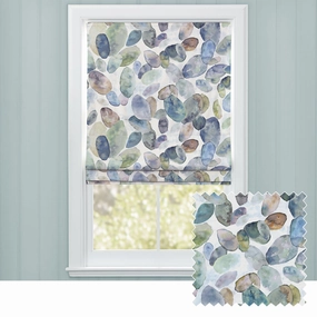 Correa Printed Cotton Made to Measure Roman Blinds Crocus/Creambedding sets ,throw blankets 