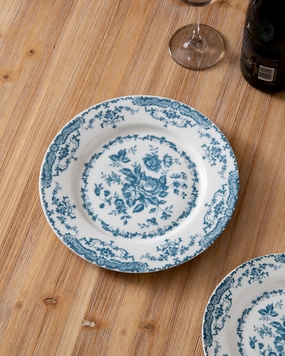 Cottage Rose Dinner Platemodern kitchen decor ,kitchen dinner set ,dinnerware 