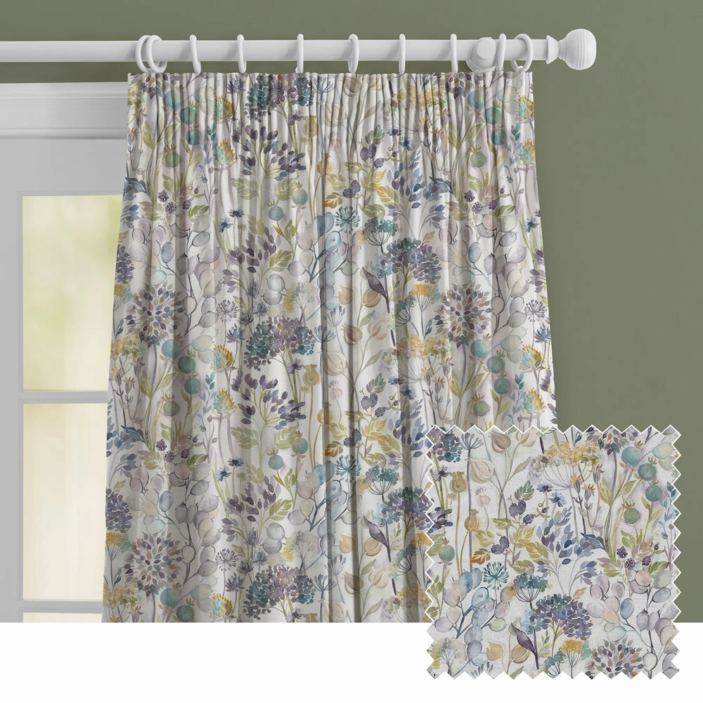 Country Hedgerow Linen Printed Made to Measure Curtains Violethome decor ,wall decor 