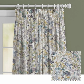 Country Hedgerow Linen Printed Made to Measure Curtains Violethome decor ,wall decor 