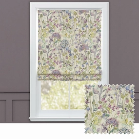 Country Hedgerow Printed Cotton Made to Measure Roman Blinds Lilacbedding sets ,throw blankets 