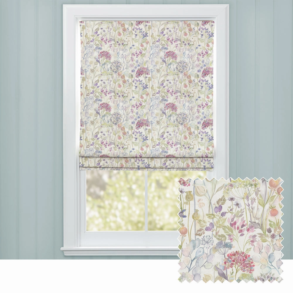 Country Hedgerow Printed Cotton Made to Measure Roman Blinds Mini Classic Creambedding sets ,throw blankets 