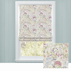 Country Hedgerow Printed Cotton Made to Measure Roman Blinds Mini Classic Creambedding sets ,throw blankets 