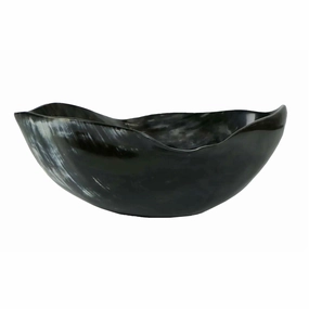Cow Horn Bowl - Largenordic style desktop ornaments