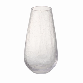 Crackle Flower Vase Small Clearnordic minimalist vase