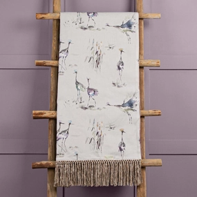 Cranes Printed Throw Ironstonebedding sets ,throw blankets 