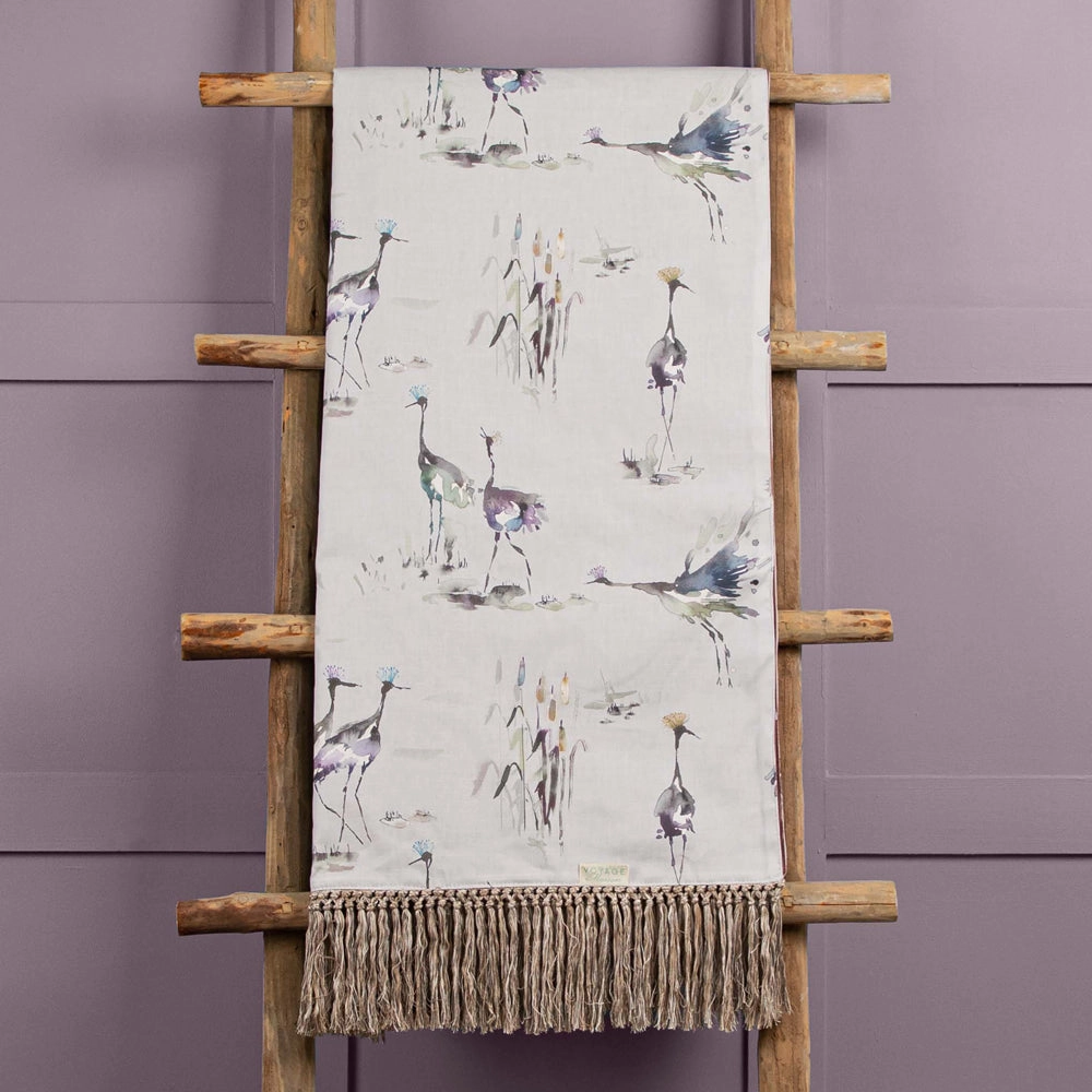 Cranes Printed Throw Ironstonebedding sets ,throw blankets 