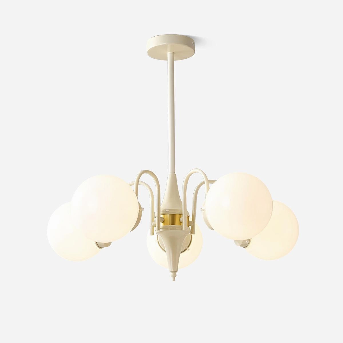 Cream Ball Chandelierrustic chandelier,bedroom chandelier 