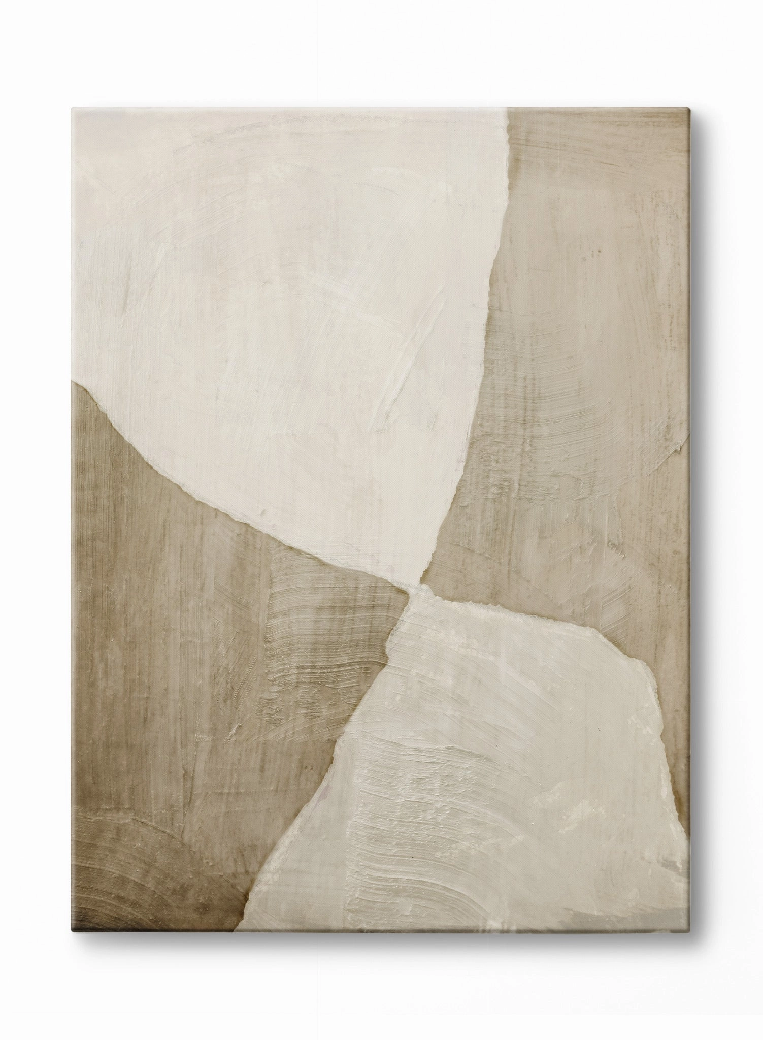 Cream Meets Ecru, Canvasindoor decorative canvas print