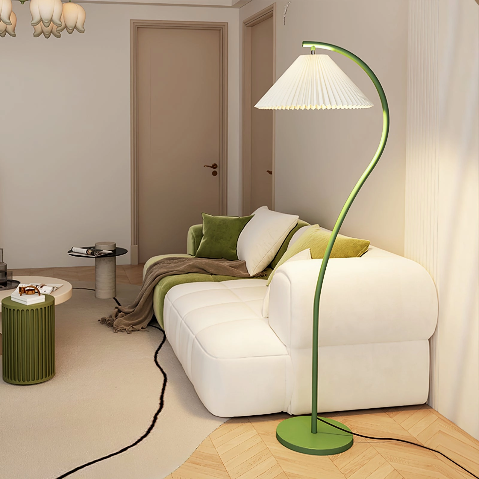 Crescini Pleated Floor Lamp