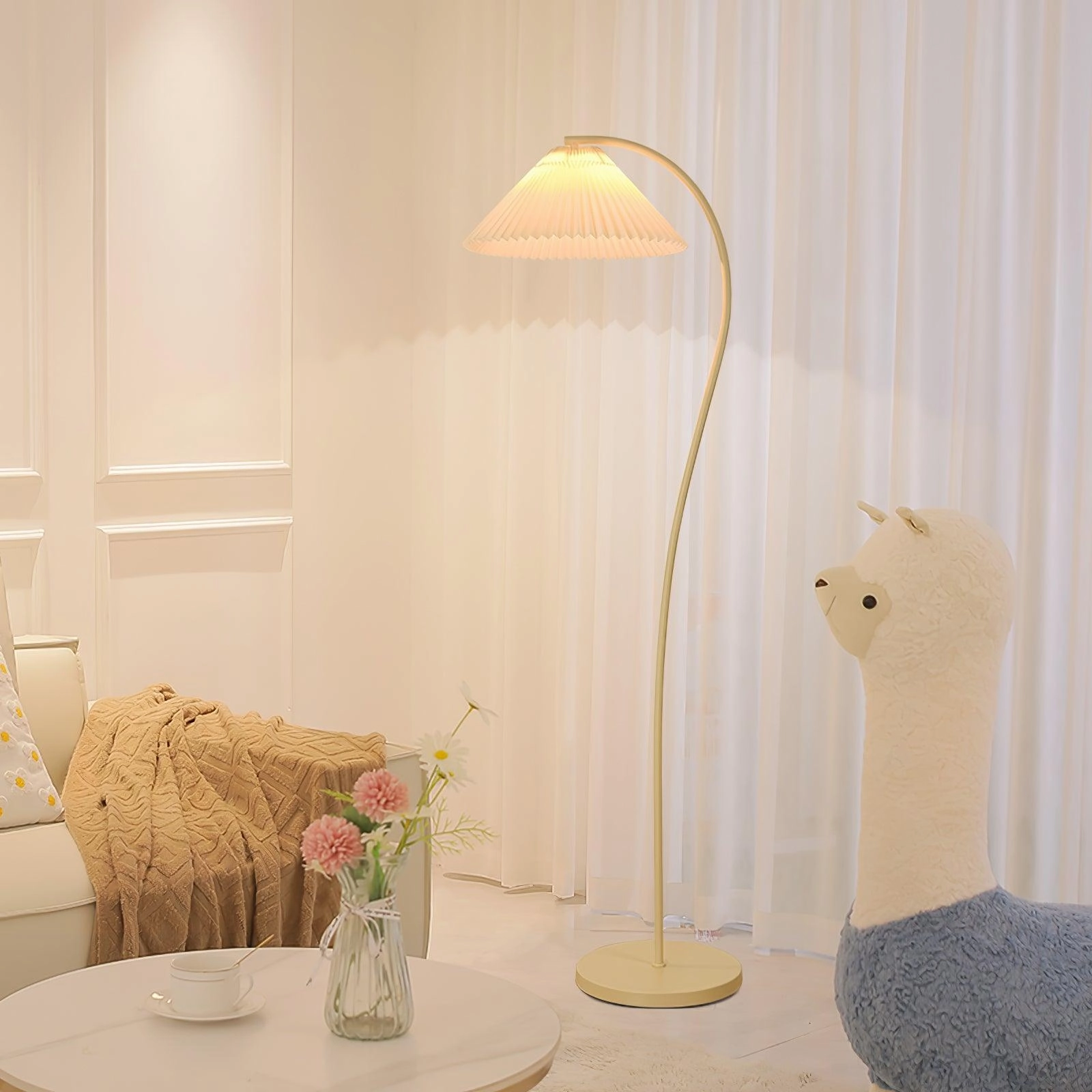 Crescini Pleated Floor Lamp