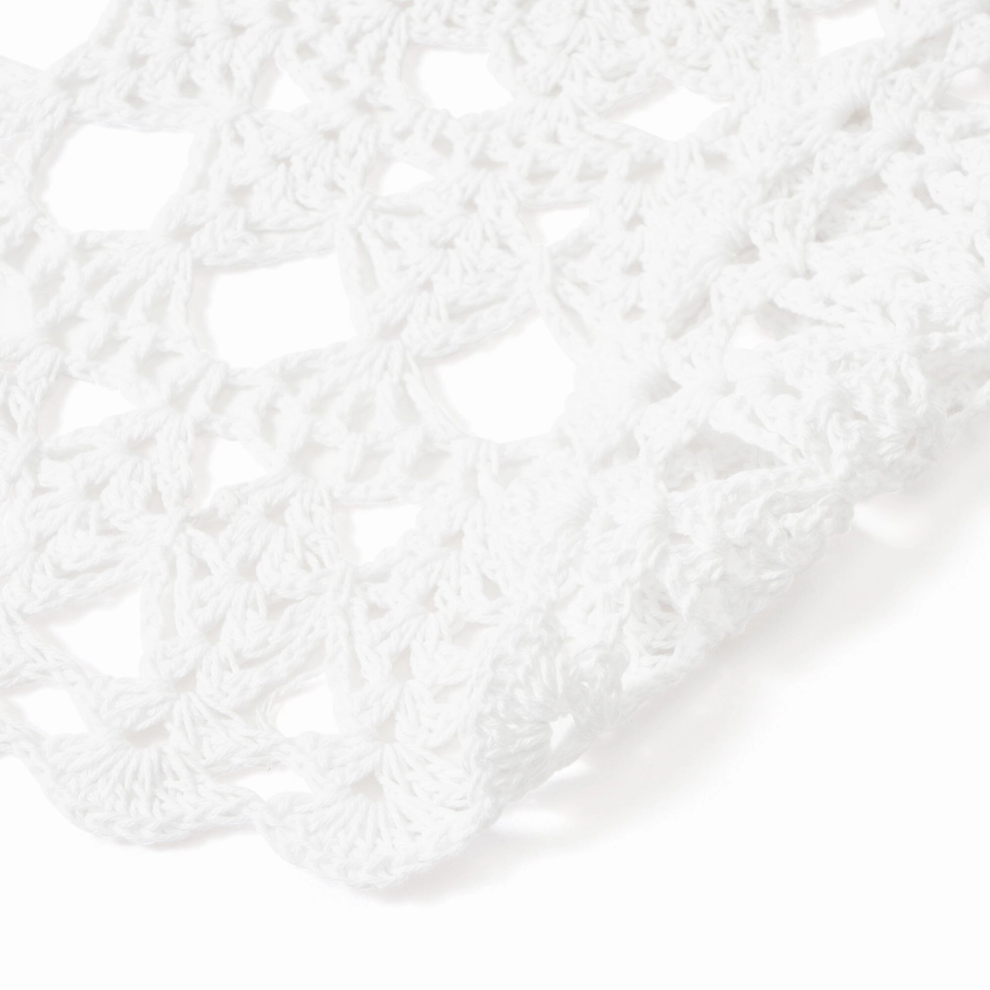 Crochet Lunch Mat White
