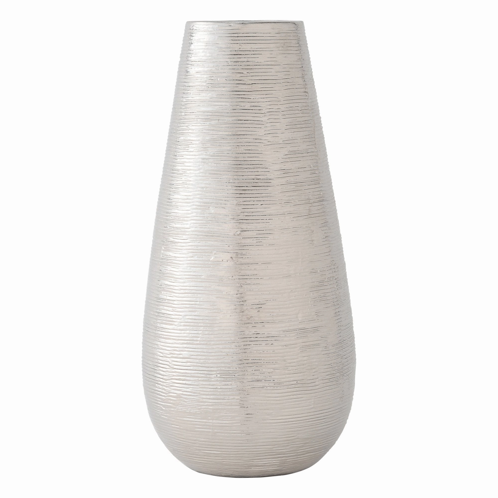 Cross Flower Vase 2 Medium Silver