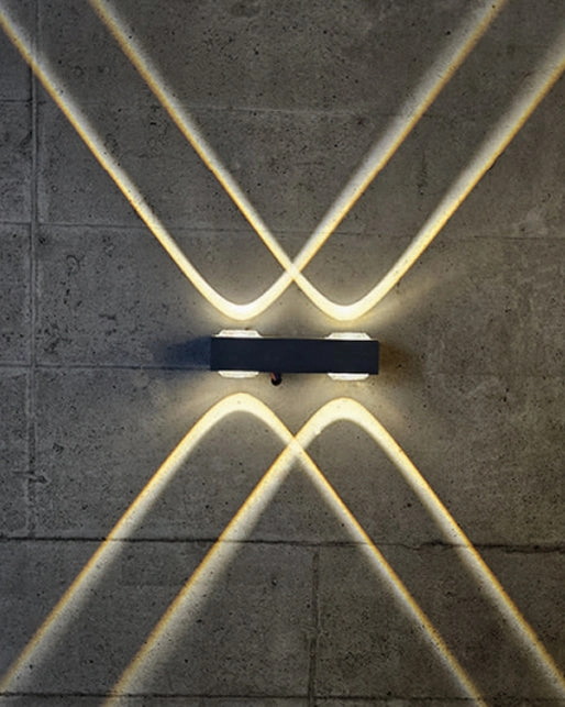 Cross Pattern LED Outdoor Wall Lightmodern wall lamp,smart wall lamp