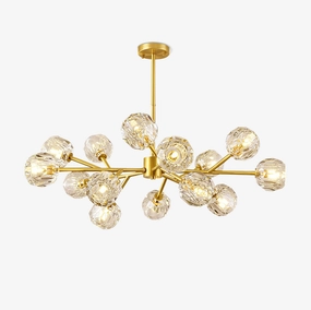 Crystal Ball Round Cluster Chandelierrustic chandelier,bedroom chandelier 