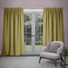 Cube Velvet Pencil Pleat Curtains Mustardbedding sets ,throw blankets 