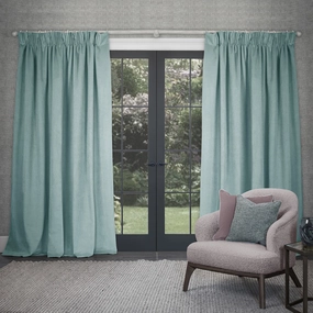 Cube Velvet Pencil Pleat Curtains Skyhome decor ,wall decor 
