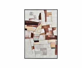 Cubist Sands I Oil Paintingnordic style wall decor