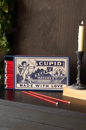 Cupid, Made With Love Giant Luxury Matchboxscented candle ,decorative candle 