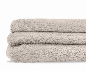 Curly Quad Pelt - Oatmealbedding sets ,throw blankets 