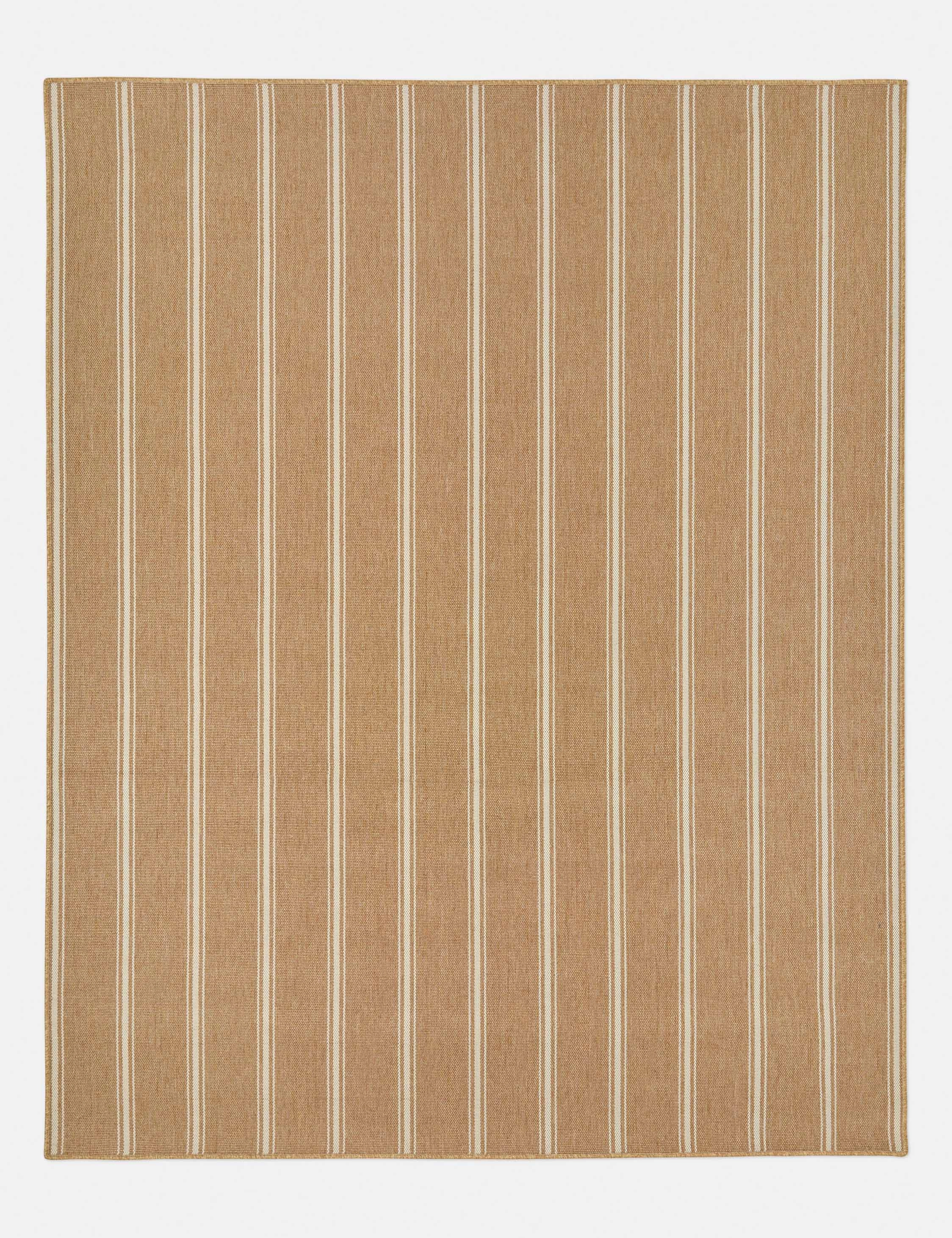 Custom Devri Hand-Loomed Indoor / Outdoor Rug, Rattanmodern color block patchwork rug