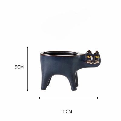 Cute Cat Plant Pot