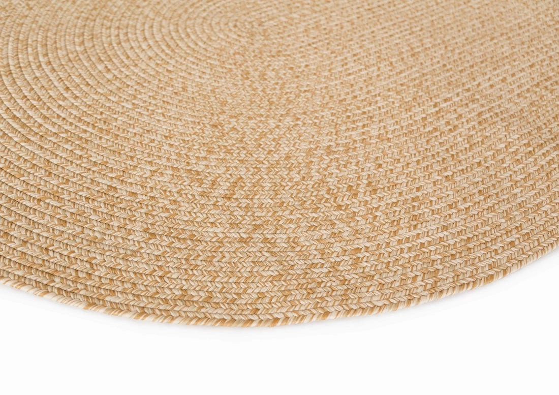 Cynthia Beige Modern Braided Indoor Outdoor Rug *NO RETURNS UNLESS FAULTY