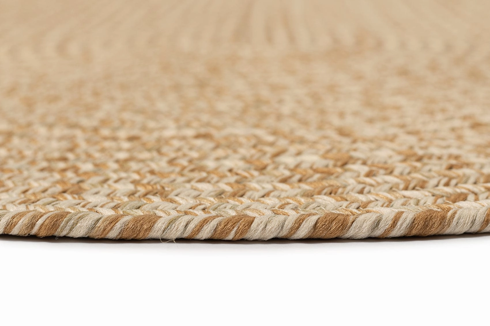 Cynthia Beige Modern Braided Indoor Outdoor Rug *NO RETURNS UNLESS FAULTY