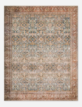 Daelon Rugmodern color block patchwork rug
