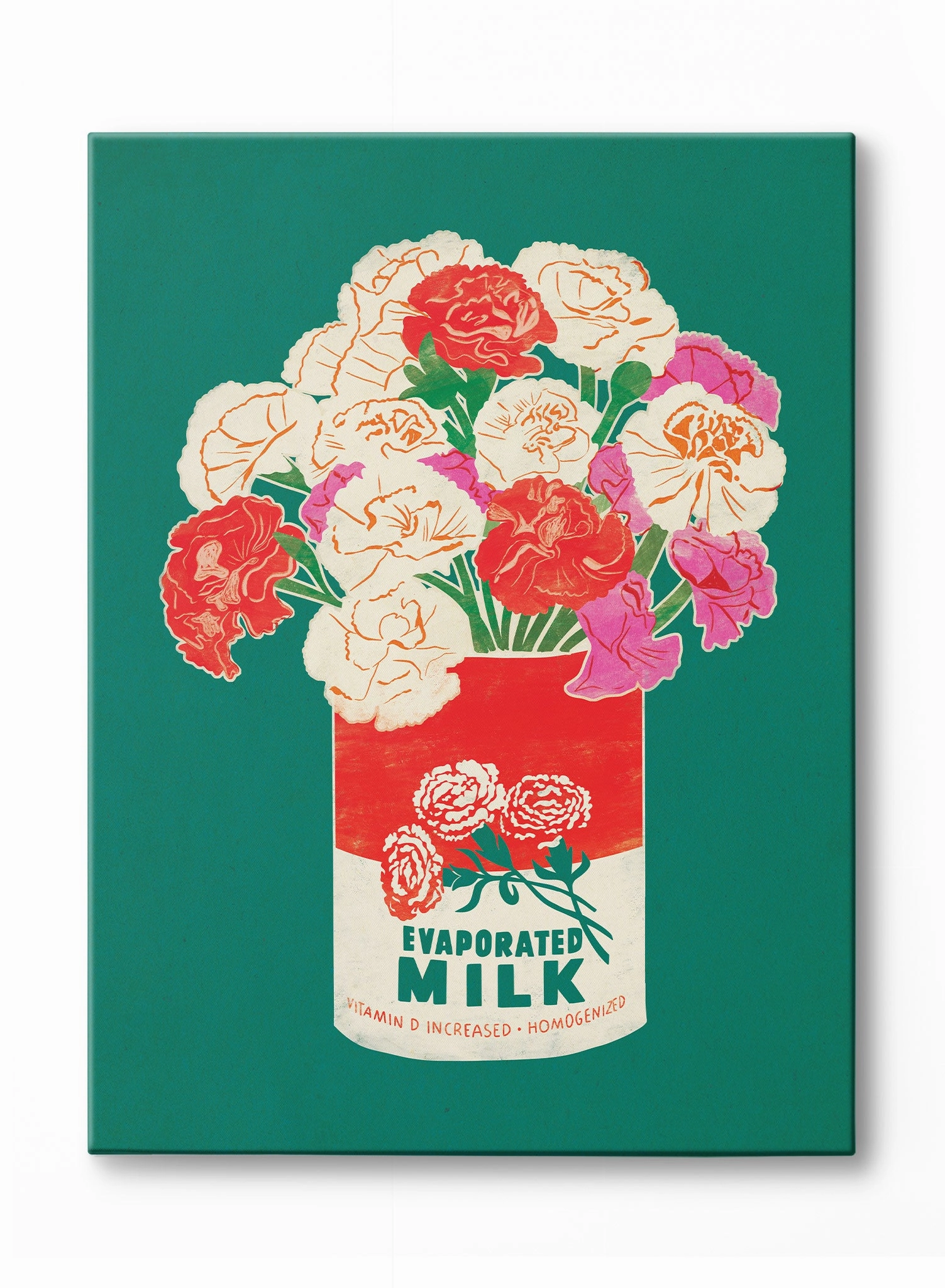 Dahlias and Dessert, Poster
