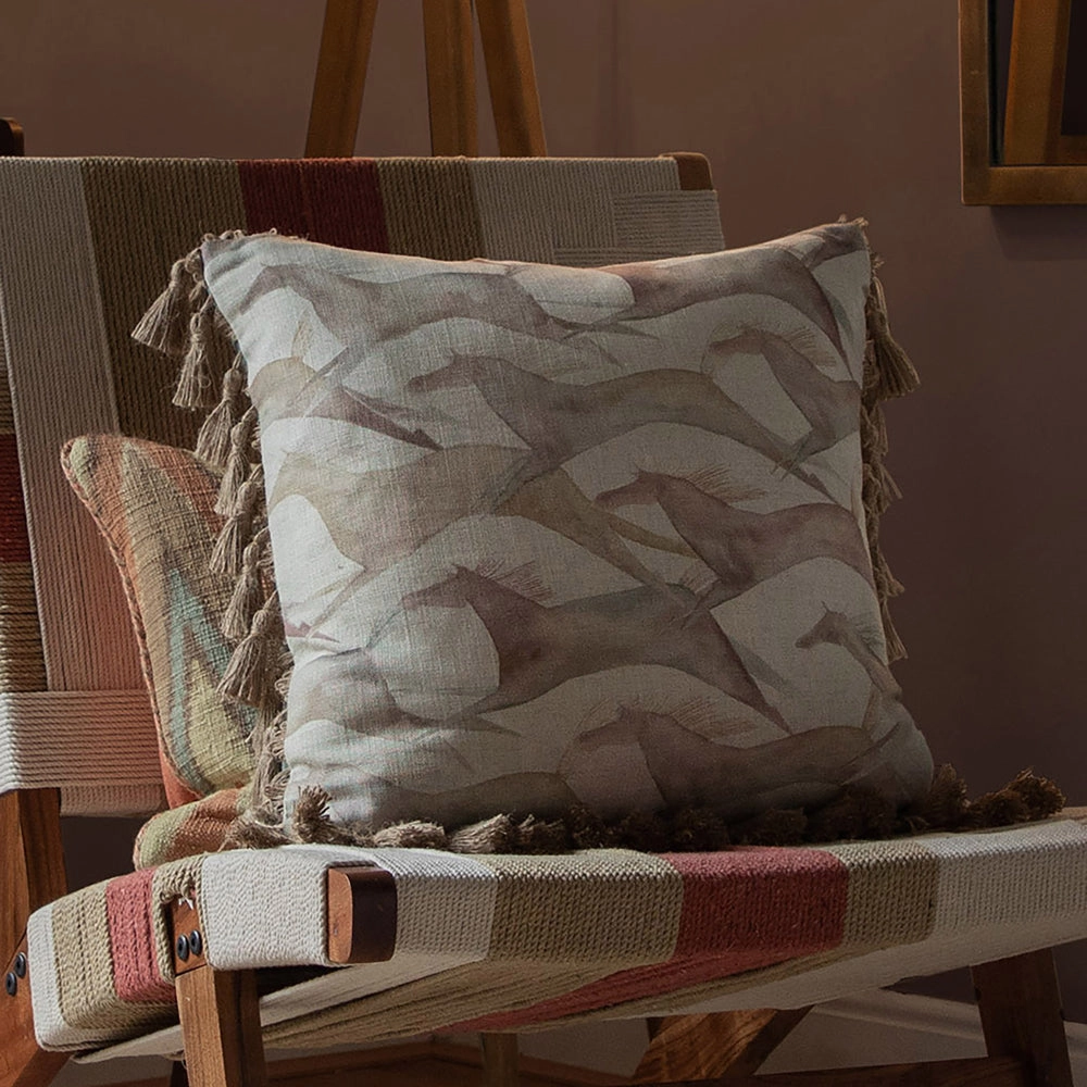 Dakota Printed Feather Cushion Sepiabedding sets ,throw blankets 