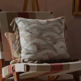 Dakota Printed Feather Cushion Sepiabedding sets ,throw blankets 