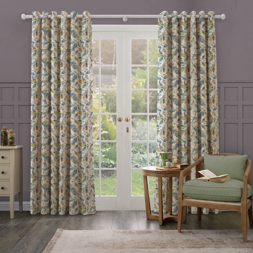 Danbury Printed Made to Measure Curtains Skylark