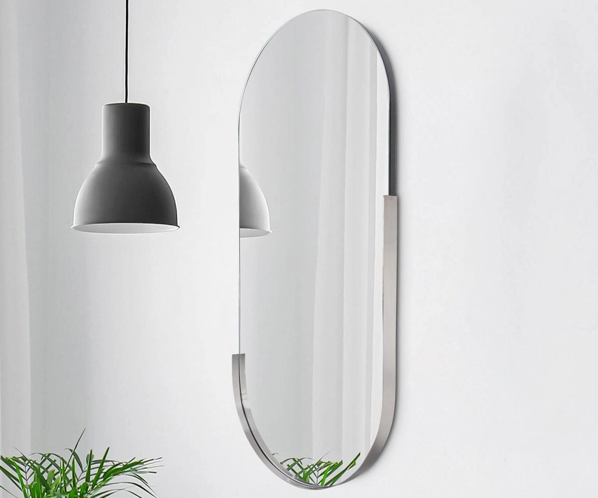 Dante Steel Capsule Mirror