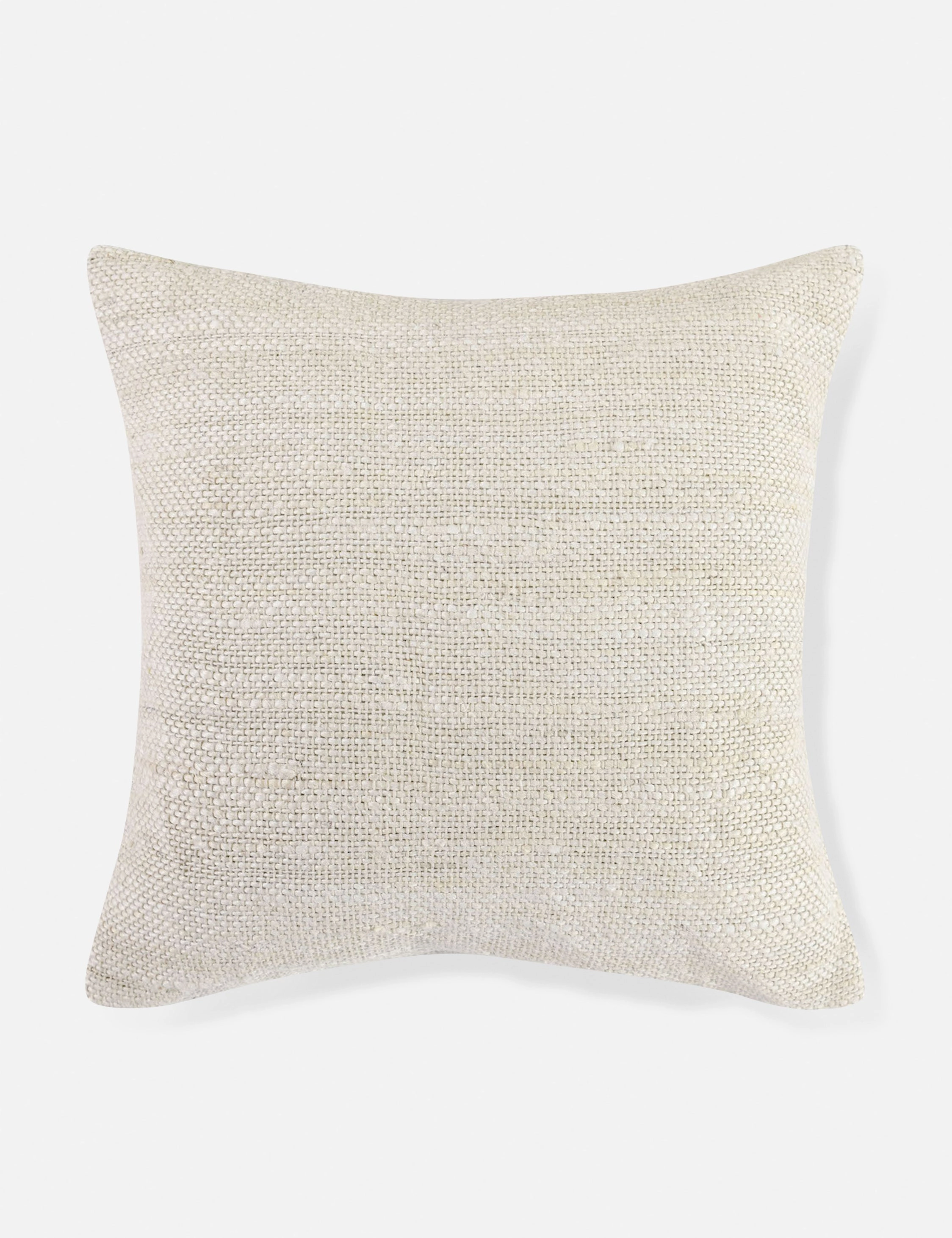 Dara Jute Pillow 22" x 22", Ivorybedding sets ,throw blankets 