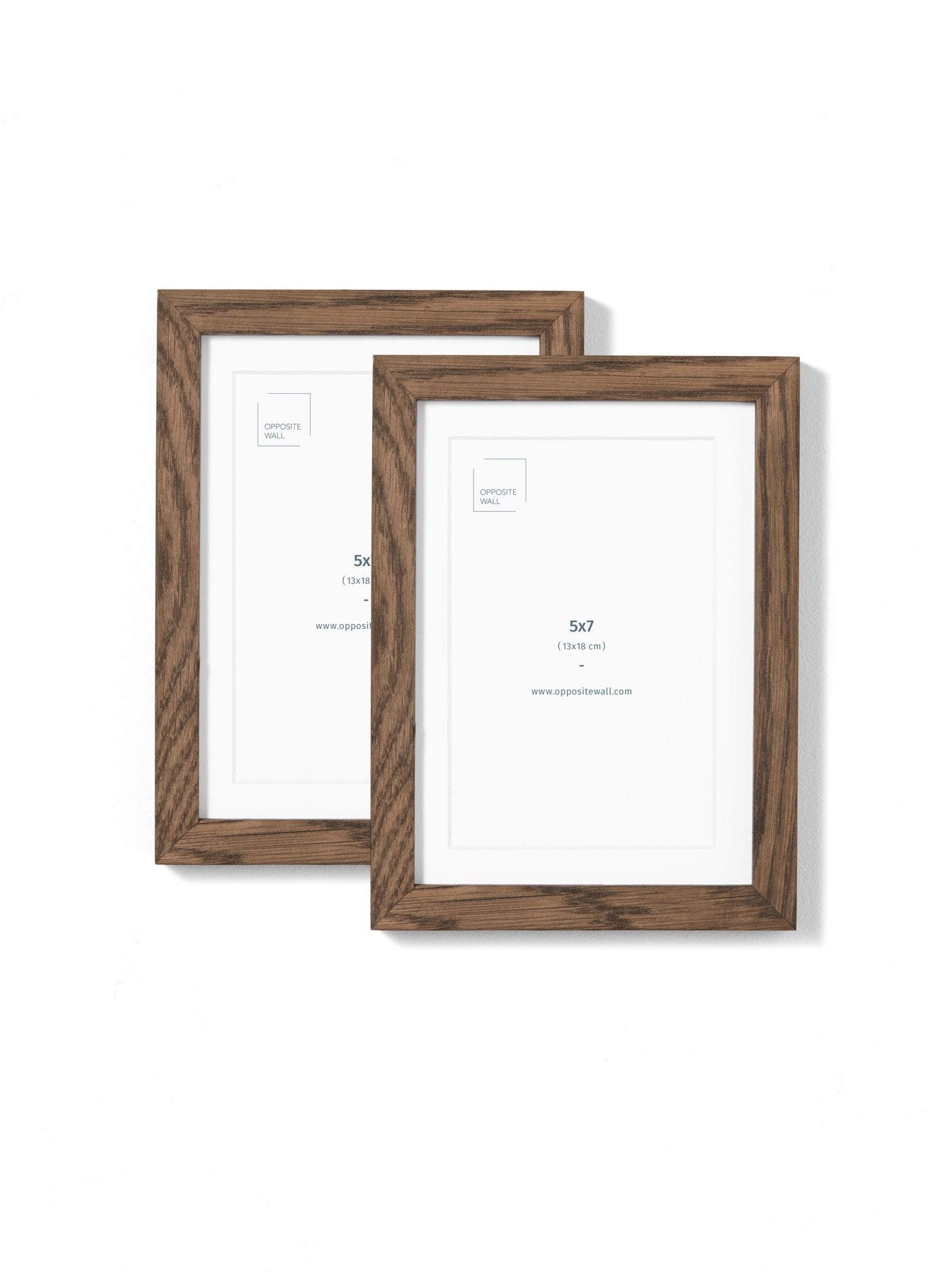 Dark Oak Frame (2 Pack), 5x7 in | 13x18 cmdecorative photo frame ,personalized photo frame 