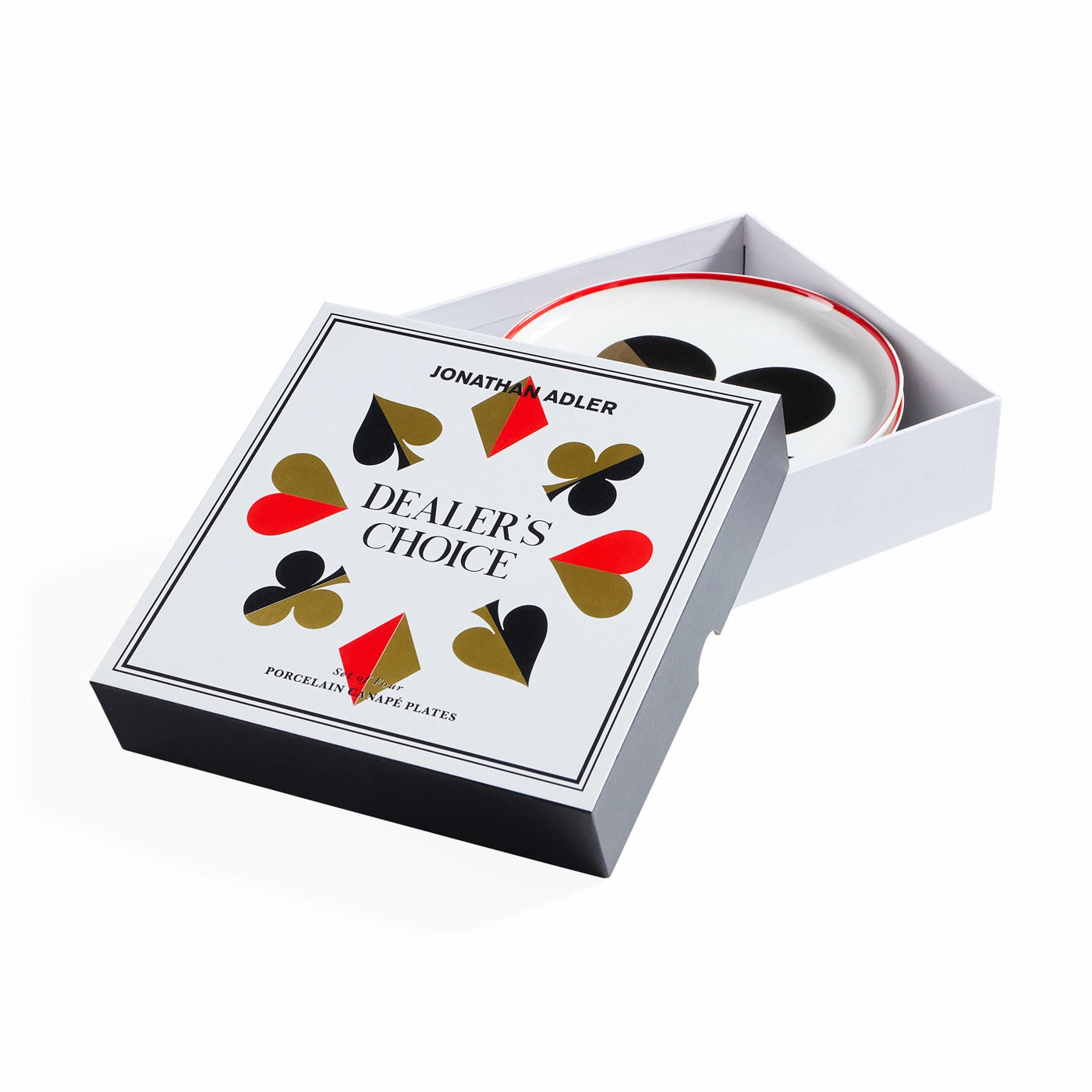 Dealer's Choice Canap?? Plate Set