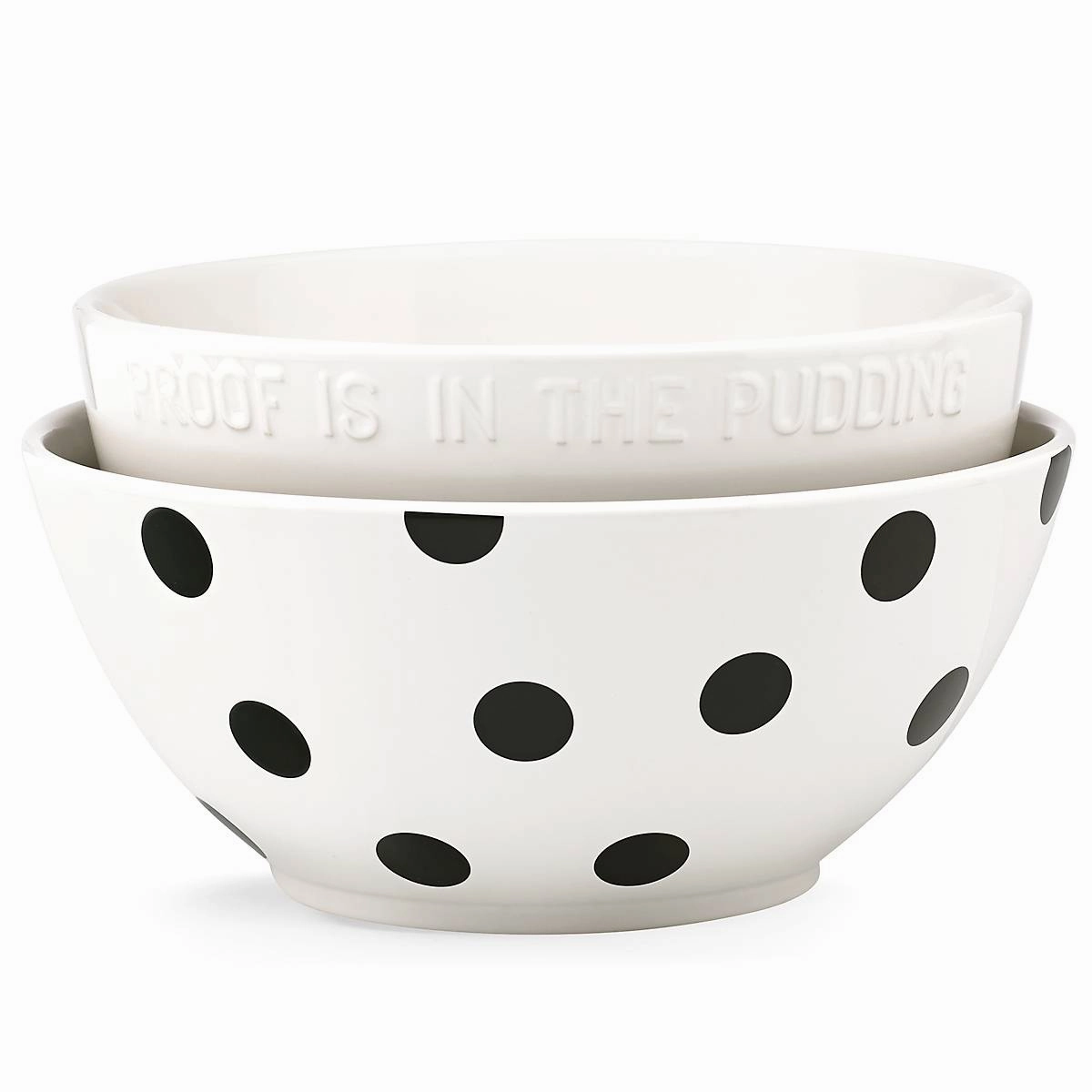 Deco Dot 2-Piece Mixing Bowl Set