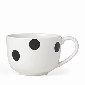 Deco Dot Black Latte Mughalloween party decor ,outdoor halloween decor 