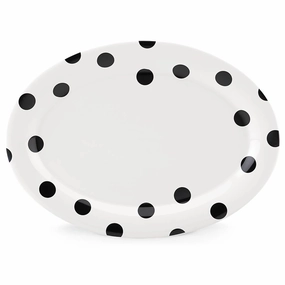 Deco Dot Oval Serving Plattermodern kitchen decor ,kitchen dinner set ,dinnerware 