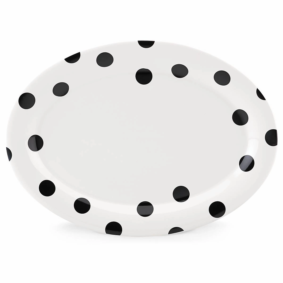Deco Dot Oval Serving Plattermodern kitchen decor ,kitchen dinner set ,dinnerware 