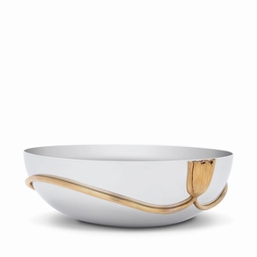 Deco Leaves Bowl - Largenordic style desktop ornaments
