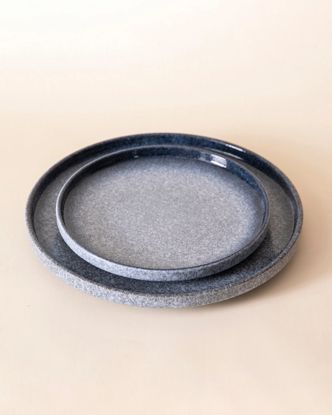 Deep Sea Speckled Quarter Plate