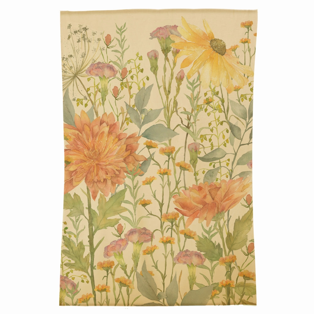 Delamere Printed Wool Rug Linen