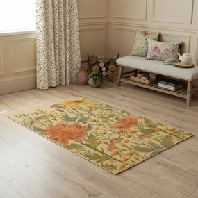Delamere Printed Wool Rug Linenmodern home decor ,home decor for bedroom 