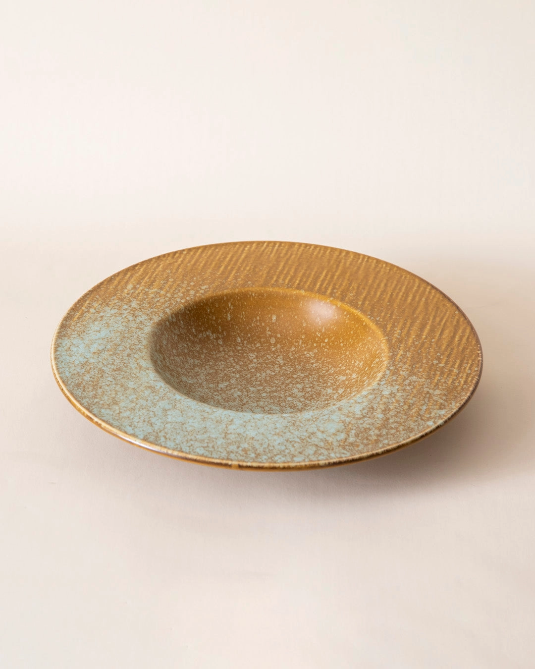 Desert Dune Ceramic Pasta Plate