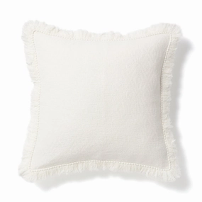 Diamond Fringe Cushion Cover 450 X 450 Whitebedding sets ,throw blankets 