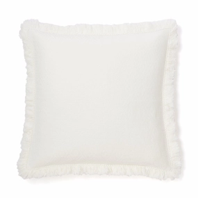 Diamond Fringe Cushion Cover 600 X 600 Whitebedding sets ,throw blankets 