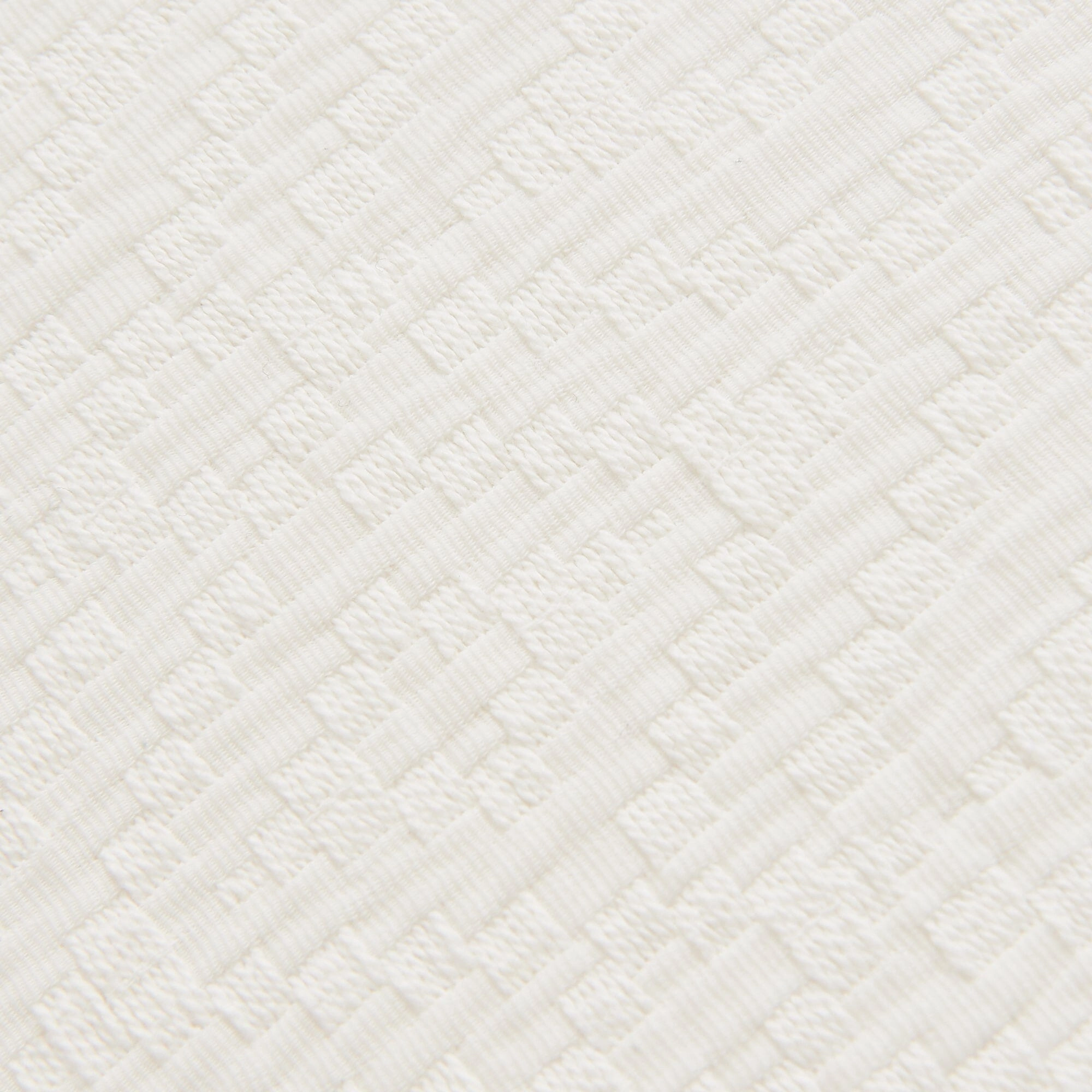 Diamond Fringe Cushion Cover 600 X 600 White