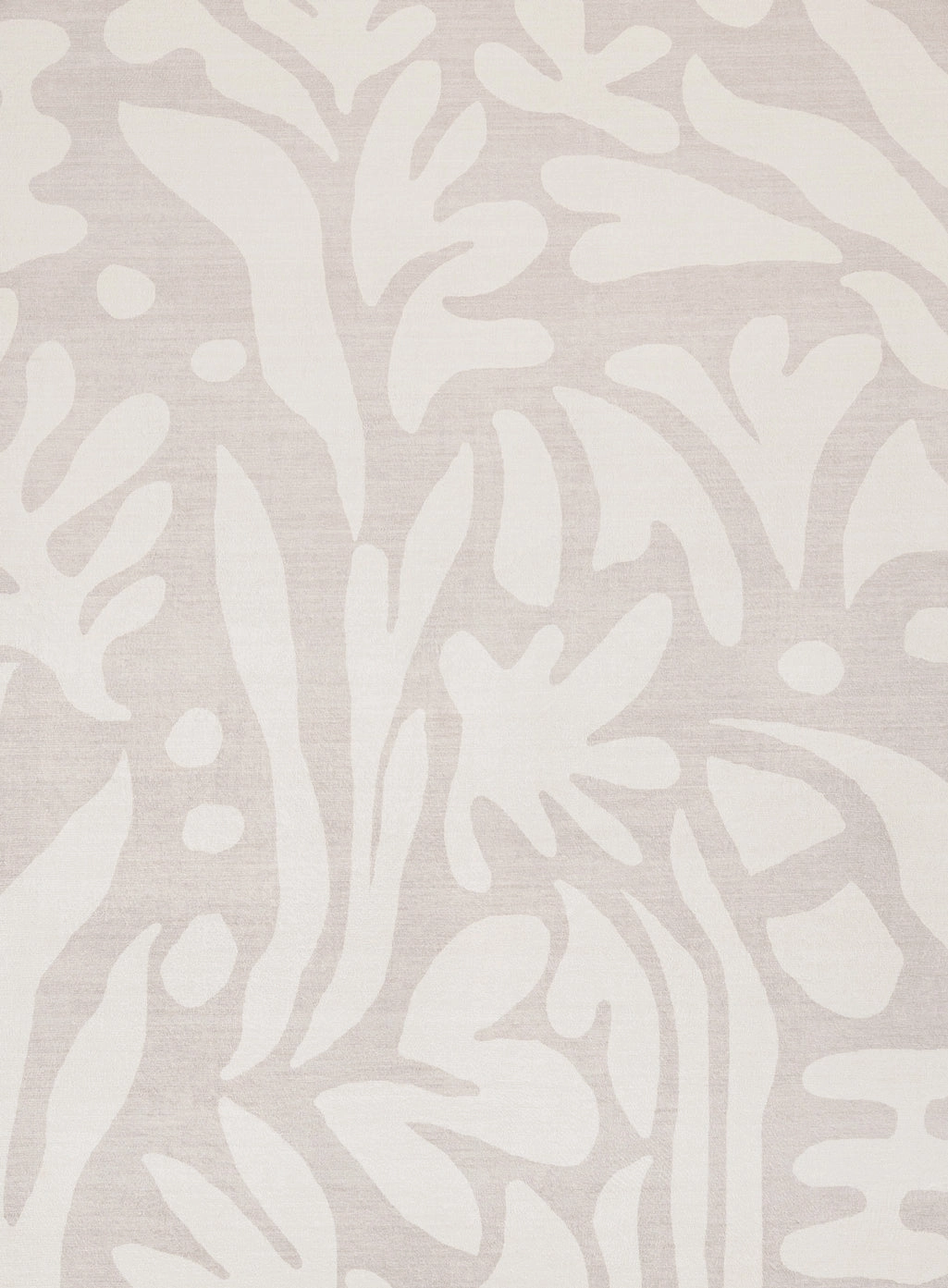 Didi Grey Cream Leaves Rollie Pollie Round Playmat